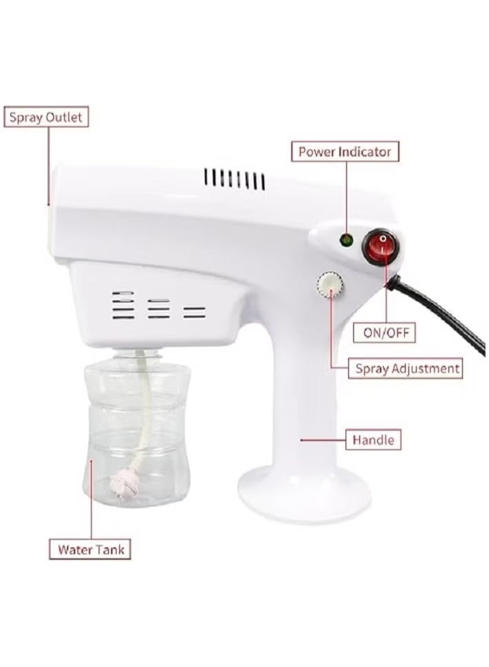 Blue Magic XH-040H Nano Spray Facial & Hair Steamer 1200W , Professional Hair Treatment & Skin Care Steam Device, 300ml Tank, 2.5m Power Cord - Image 3